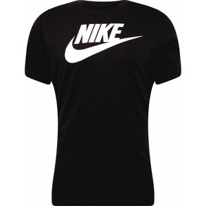 Nike Sportswear Tričko 'Futura' černá / bílá