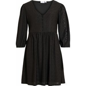 VILA Košilové šaty 'Kawa' černá