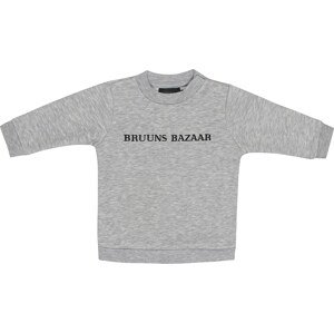 Bruuns Bazaar Kids Mikina šedý melír / černá