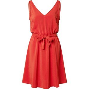 VILA Letní šaty 'KRISTINA LAIA' ohnivá červená