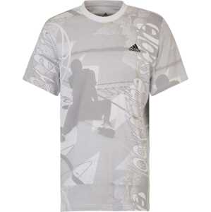 ADIDAS SPORTSWEAR Funkční tričko 'IGNITE' šedá / světle šedá