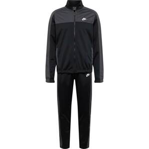 Nike Sportswear Joggingová souprava antracitová / černá / bílá