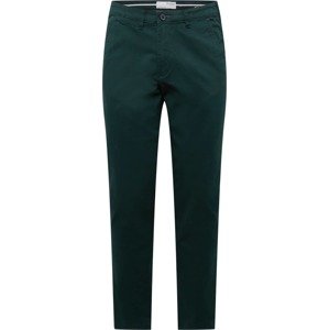 SELECTED HOMME Chino kalhoty 'Miles' tmavě zelená