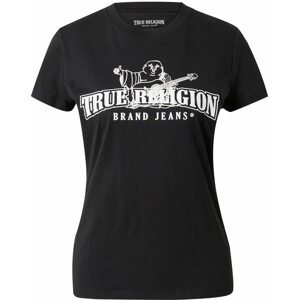 True Religion Tričko černá / bílá