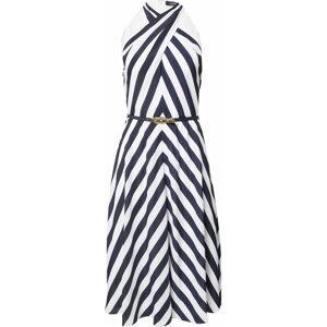 Lauren Ralph Lauren Letní šaty 'MEJHITA' námořnická modř / zlatá / bílá
