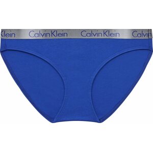 Calvin Klein Underwear Kalhotky modrá / stříbrná