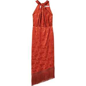 MANGO Společenské šaty 'Cervo' oranžově červená