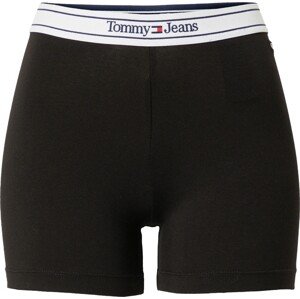 Tommy Jeans Kalhoty námořnická modř / červená / černá / bílá