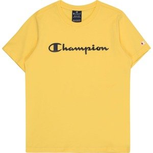 Champion Authentic Athletic Apparel Tričko žlutá / černá