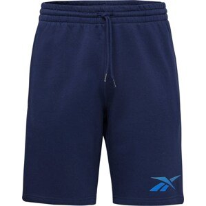 Reebok Sport Sportovní kalhoty námořnická modř / nebeská modř