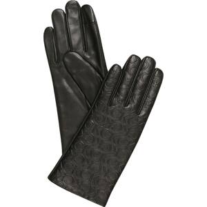 Calvin Klein Prstové rukavice černá