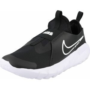 NIKE Sportovní boty 'Flex Runner 2' černá / bílá