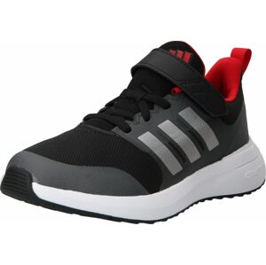 ADIDAS SPORTSWEAR Sportovní boty 'Fortarun 2.0' světle šedá / tmavě šedá / červená / černá
