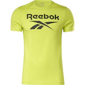 Reebok Sport Funkční tričko žlutá / černá