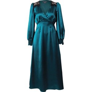 Dorothy Perkins Šaty smaragdová / černá