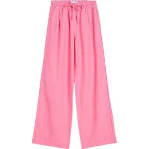Bershka Kalhoty světle růžová