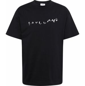 Soulland Tričko černá / bílá
