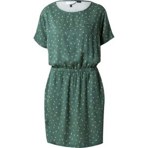mazine Šaty 'Valera' béžová / smaragdová