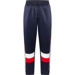 GANT Kalhoty námořnická modř / červená / bílá