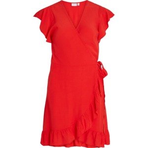 VILA Letní šaty 'Fini' jasně červená