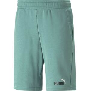 PUMA Sportovní kalhoty pastelová modrá / černá / bílá
