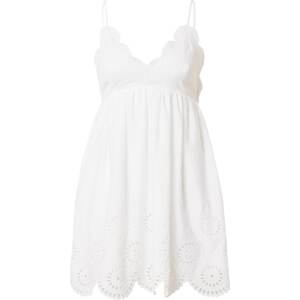 Abercrombie & Fitch Letní šaty bílá
