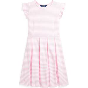 Polo Ralph Lauren Šaty světle růžová / bílá
