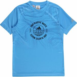 ADIDAS SPORTSWEAR Funkční tričko modrá / námořnická modř / černá