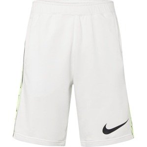 Nike Sportswear Kalhoty žlutá / černá / bílá
