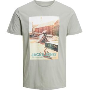 JACK & JONES Tričko šedá / mix barev