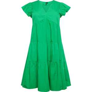 Vero Moda Curve Šaty 'Jarlotte' zelená