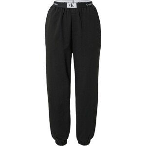 Calvin Klein Underwear Kalhoty černá / bílá