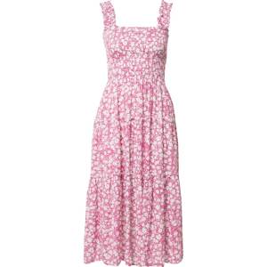 Hailys Letní šaty 'Macy' pink / bílá