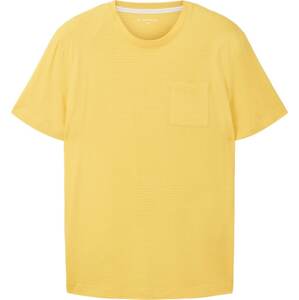 TOM TAILOR Tričko žlutá