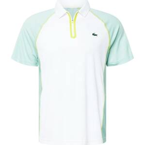 Lacoste Sport Funkční tričko mátová / bílá