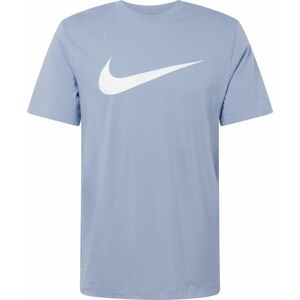 Nike Sportswear Tričko světlemodrá / bílá