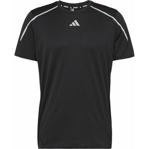 ADIDAS PERFORMANCE Funkční tričko 'CONFIDENT' černá / bílá