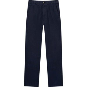 Pull&Bear Chino kalhoty námořnická modř