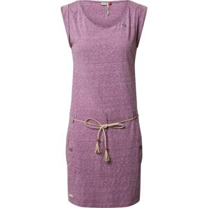 Ragwear Letní šaty 'Tag' fialový melír