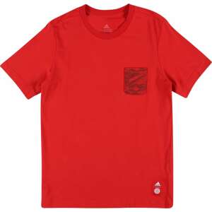 ADIDAS PERFORMANCE Funkční tričko červená