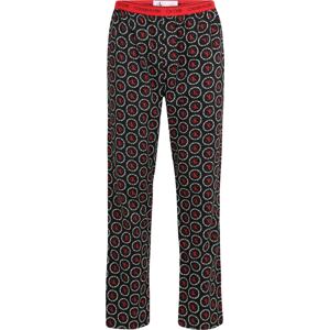 Calvin Klein Underwear Pyžamové kalhoty červená / černá / bílá
