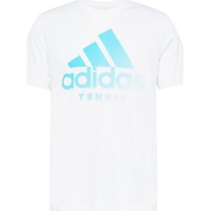 ADIDAS PERFORMANCE Funkční tričko světlemodrá / bílá