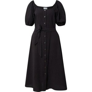 ICHI Košilové šaty 'IHERIAN' černá