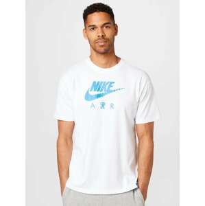 Nike Sportswear Tričko modrá / bílá