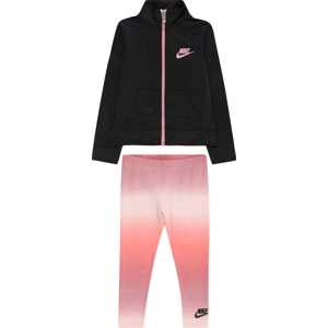 Nike Sportswear Joggingová souprava pink / černá