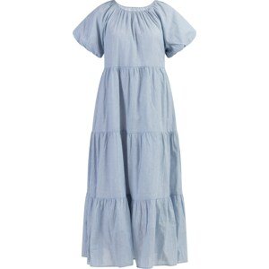 DreiMaster Vintage Šaty světlemodrá / bílá