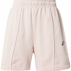 Nike Sportswear Kalhoty pastelově růžová / černá