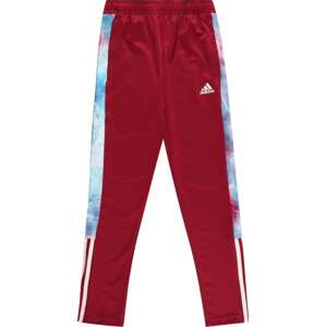ADIDAS SPORTSWEAR Sportovní kalhoty 'Tiro' světlemodrá / tmavě modrá / červená / bílá