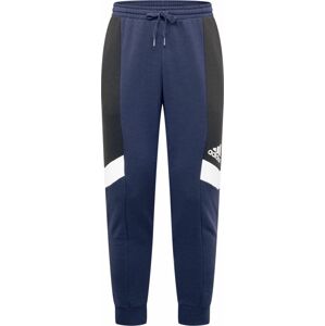 ADIDAS SPORTSWEAR Sportovní kalhoty marine modrá / černá / bílá