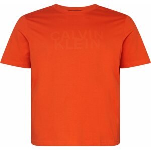 Calvin Klein Big & Tall Tričko oranžová